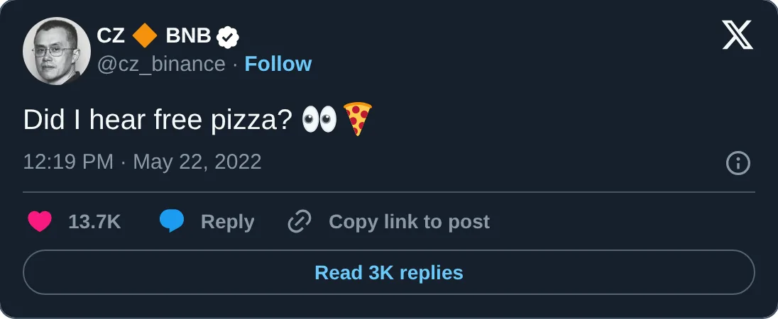 CZ on X: Did I hear free pizza?